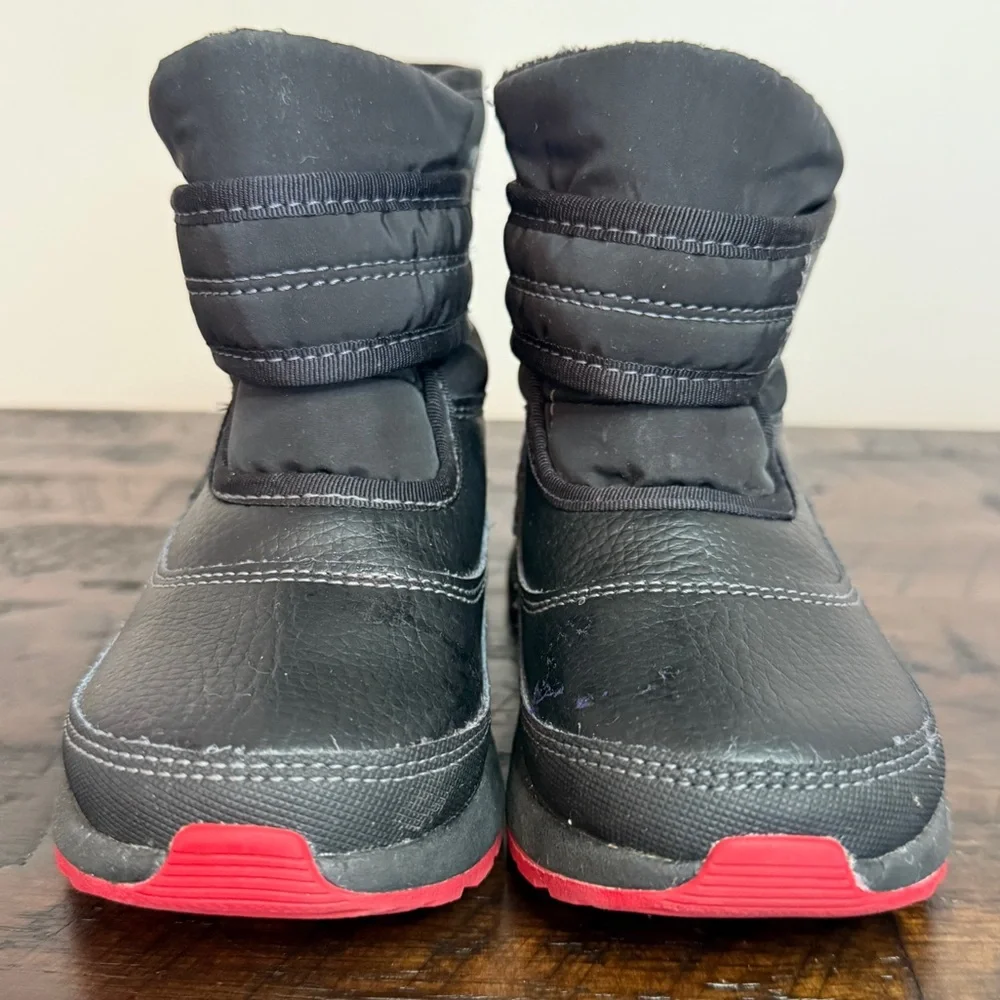 UGG Kids Taney Weather Boot Black Red Trim Toddler 9